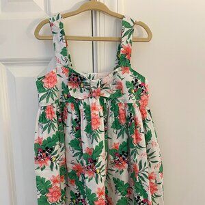 Janie and Jack x Disney Minnie Mouse green pink dress - size 5